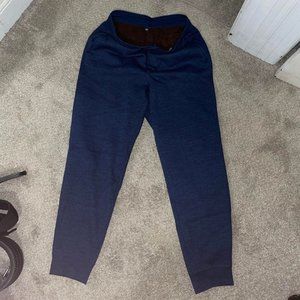 UNIQLO PILE LINED SWEATPANTS (BLUE)